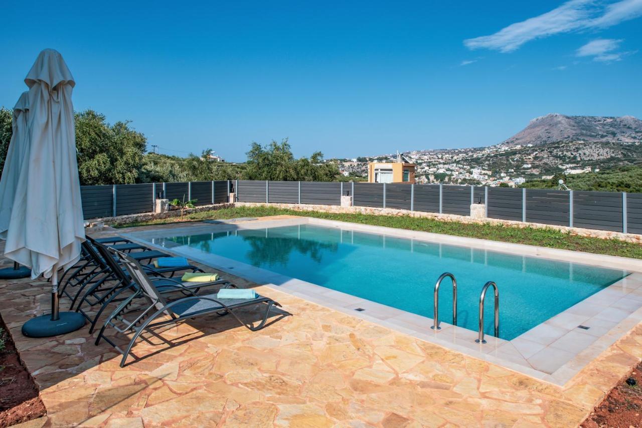 Horizon Villa Almyrida Almirída Ngoại thất bức ảnh