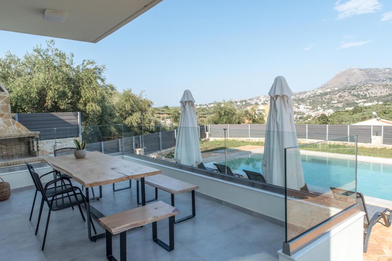 Horizon Villa Almyrida Almirída Ngoại thất bức ảnh