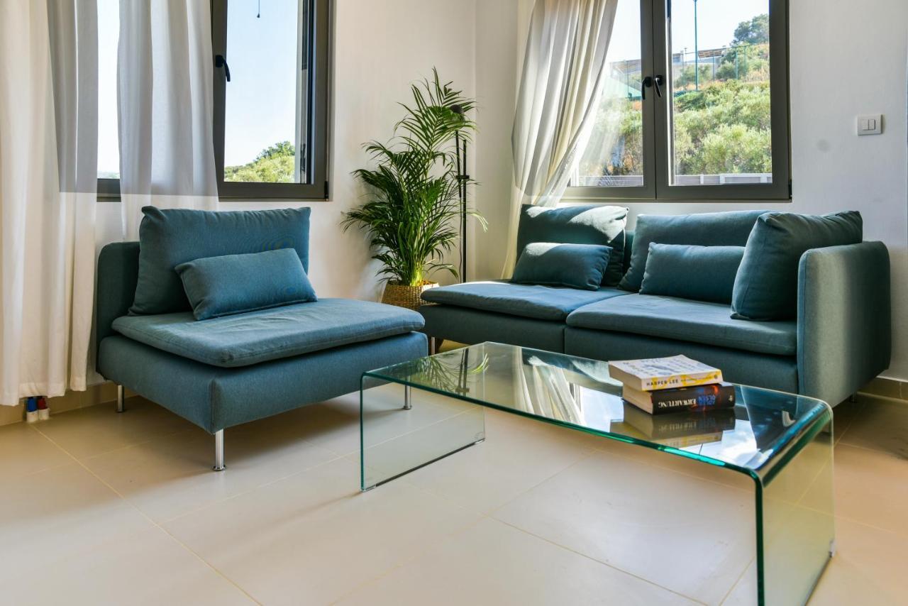 Horizon Villa Almyrida Almirída Ngoại thất bức ảnh