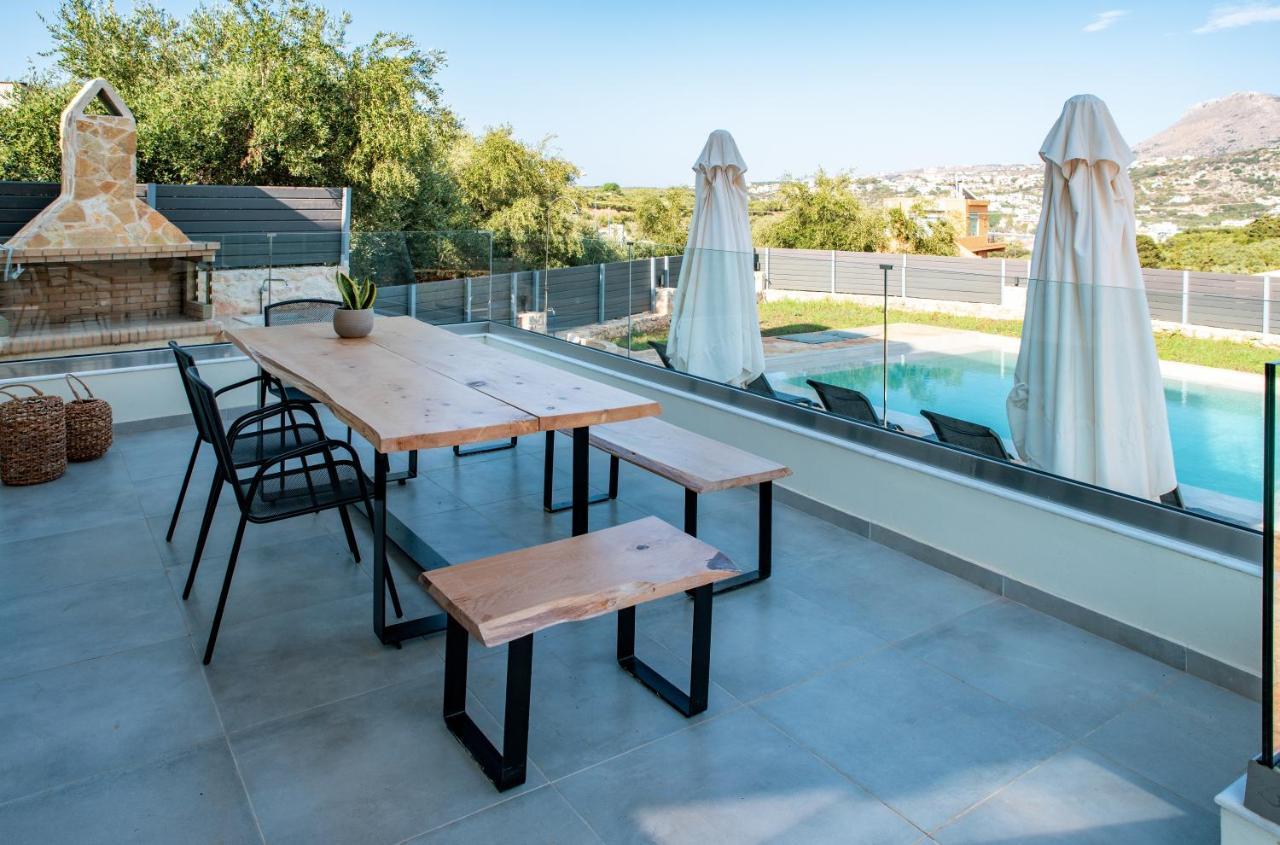 Horizon Villa Almyrida Almirída Ngoại thất bức ảnh