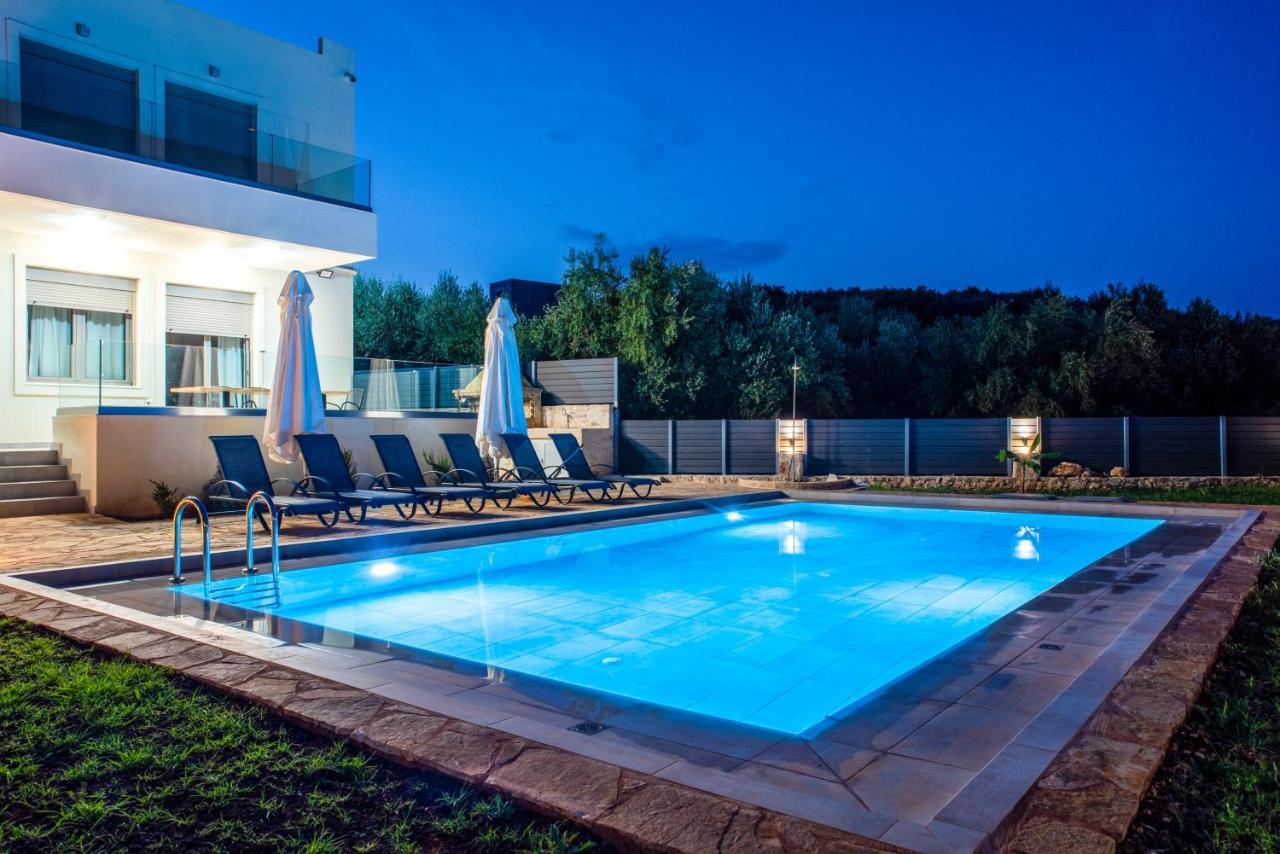 Horizon Villa Almyrida Almirída Ngoại thất bức ảnh